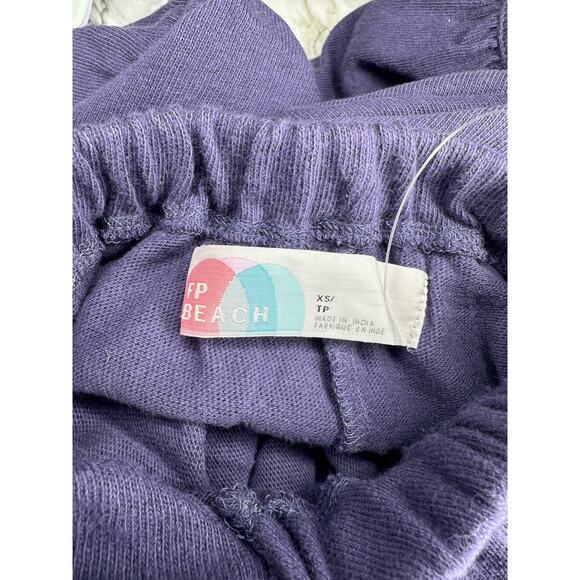 FREE PEOPLE Women's Off The Shoulder Midi With Back Cut Out Ruffle Hem Size XS - Picture 10 of 11